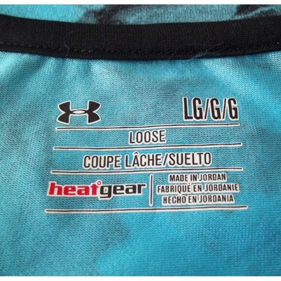 NWT Under Armour® Printed Loose Fit Short Sleeve T-Shirt Size Large - Picture 5 of 12